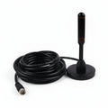 Antena TV Digital HD Potente VHF-UHF - Base Magnética Reforzada y Cable de Alta Ganancia Pro 2026 - Conecta Chava Shop