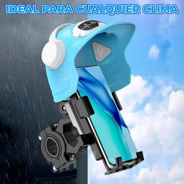 Soporte para Teléfono en Moto con Sistema Antivibración - Protector de Estabilizador de Cámara para Celular, Sujeción de Alta Seguridad Pro 2026 - Conecta Chava Shop