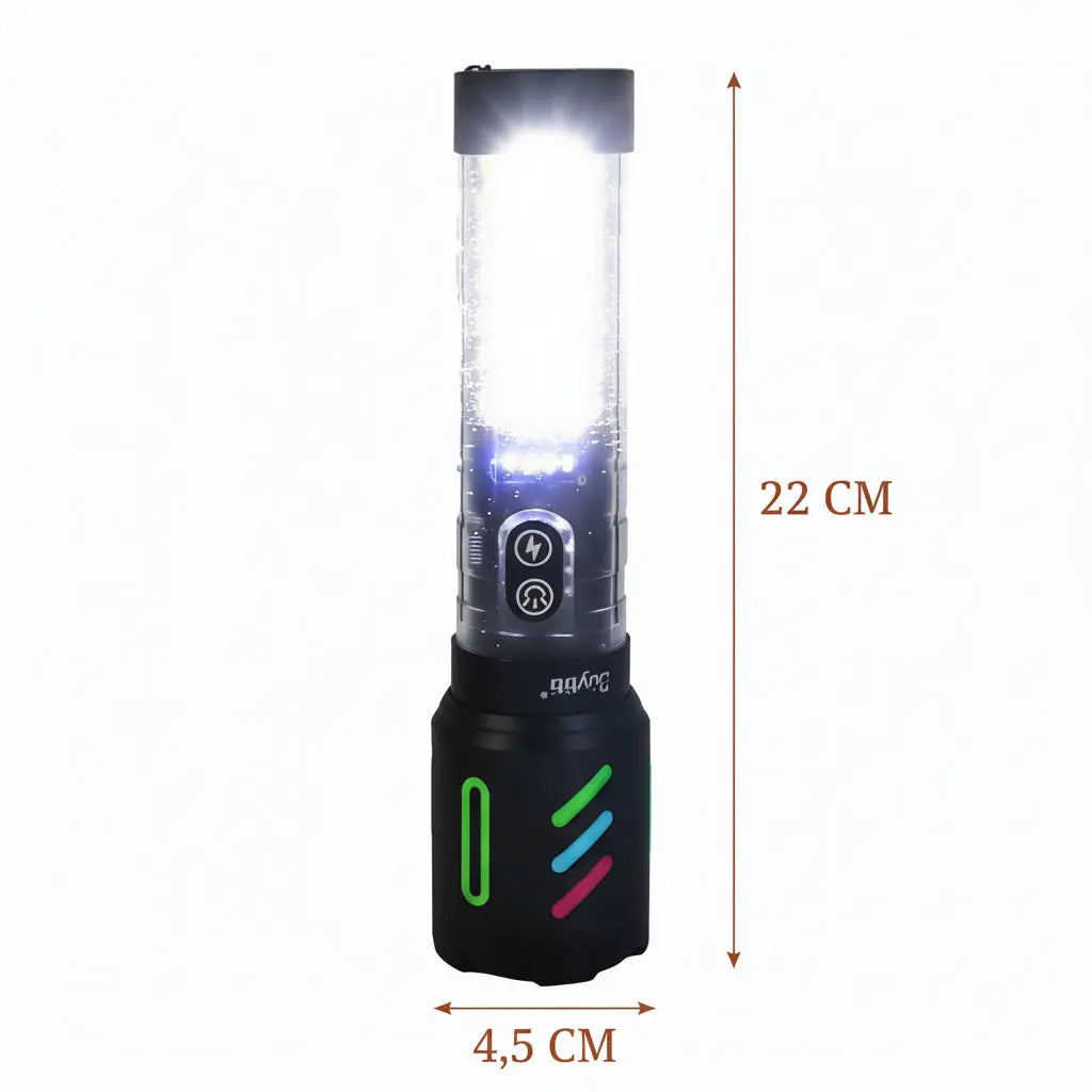 Linterna de Cabeza LED Recargable con Zoom - Lámpara Frontal de Alta Potencia para Camping y Pesca Pro 2026 - Conecta Chava Shop
