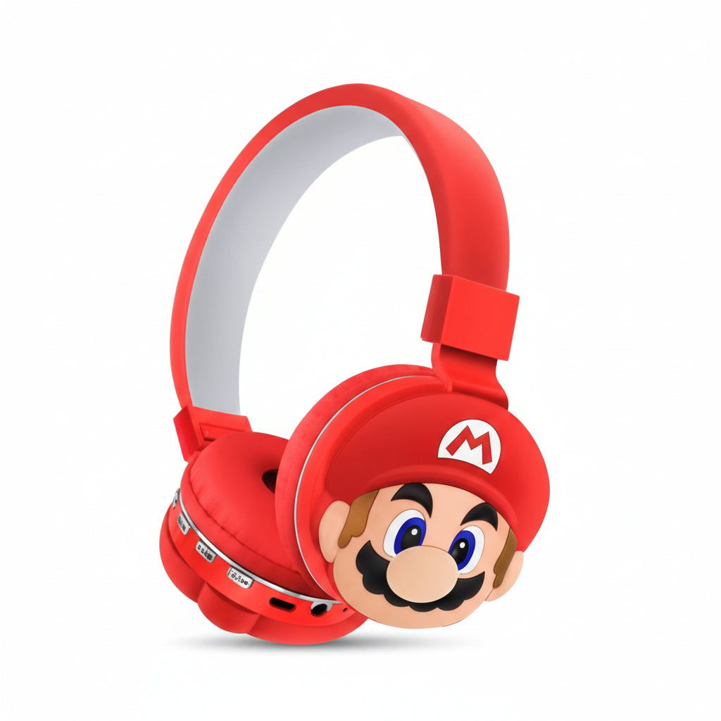 Audífonos Inalámbricos Kawaii Elfo - Plegables con Diseño de Personaje Elfo Animado - Conecta Chava Shop