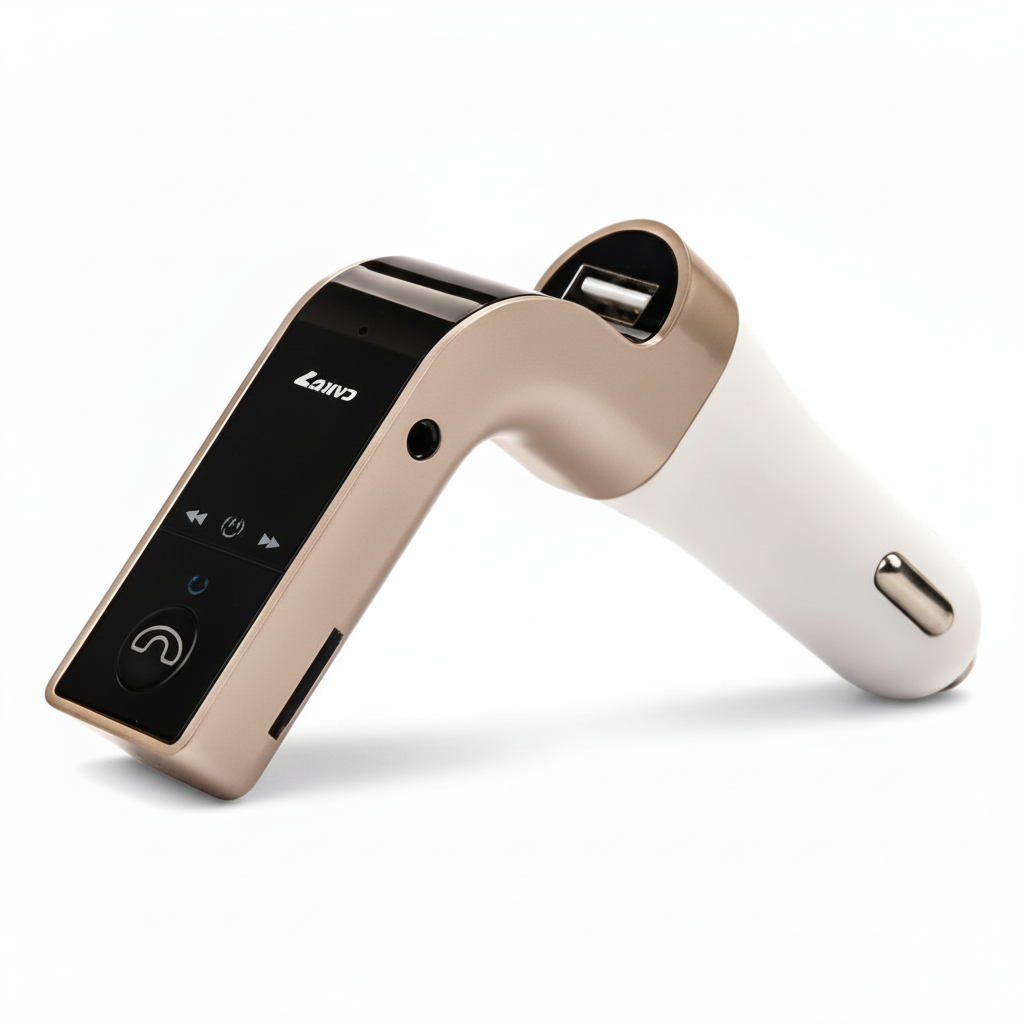 Transmisor Bluetooth para Auto con Respuesta 1 Clic - Manos Libres Inalámbrico, Reproductor MP3 USB y Micro SD, Conducción Segura Pro - Conecta Chava Shop