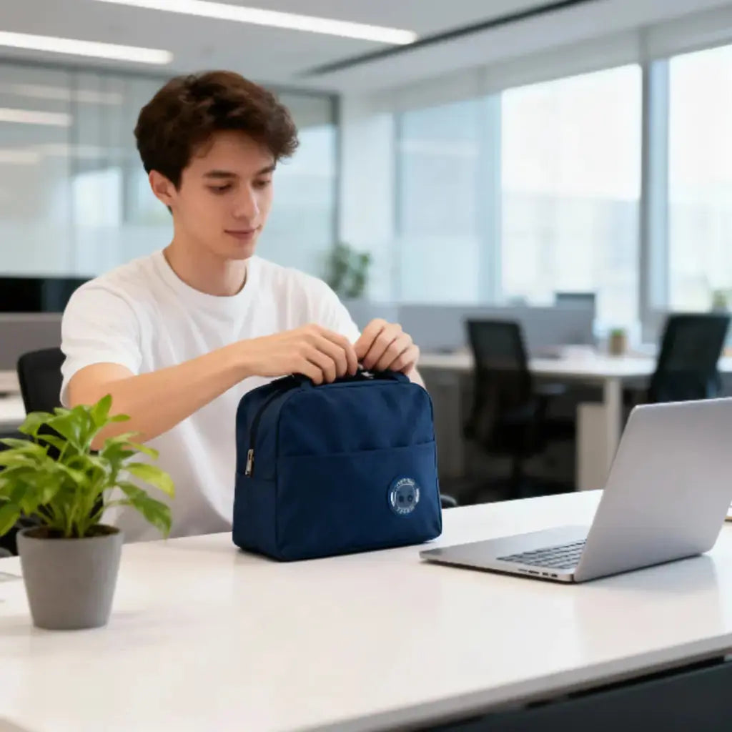 Lonchera Térmica Portátil para Escuela Trabajo y Viajes - Bolsa de Almuerzo Aislada e Impermeable Pro 2026 - Conecta Chava Shop