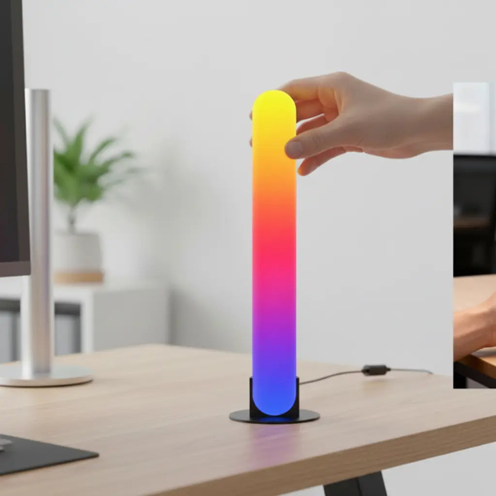 Barras de Luz LED RGB para Setup Gamer - Iluminación Inteligente con Sincronización Musical Pro 2026 - Conecta Chava Shop