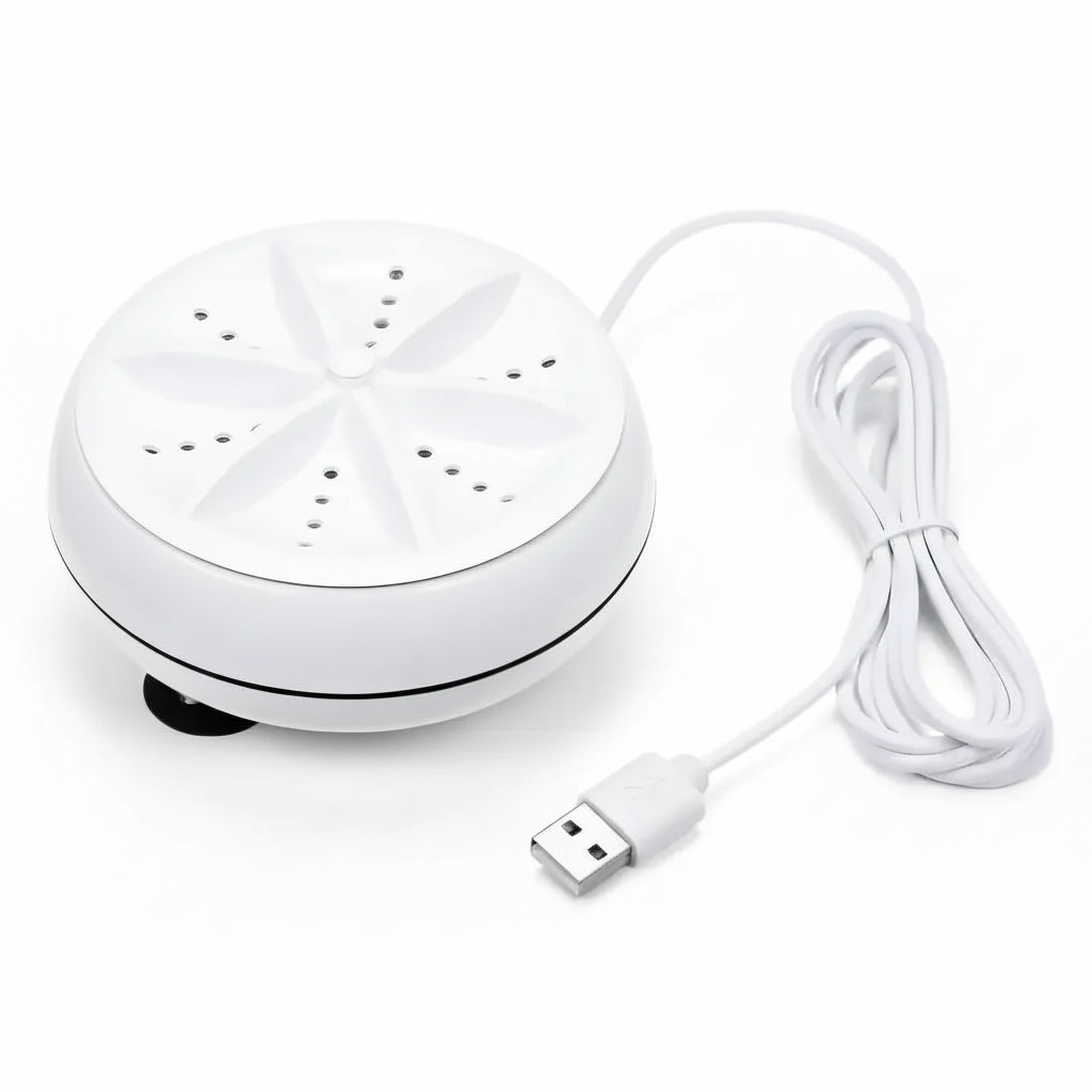 Mini Lavadora Portátil Ultrasónica con USB - Lavadora Compacta para Ropa Interior y Prendas Delicadas Pro 2026 - Conecta Chava Shop