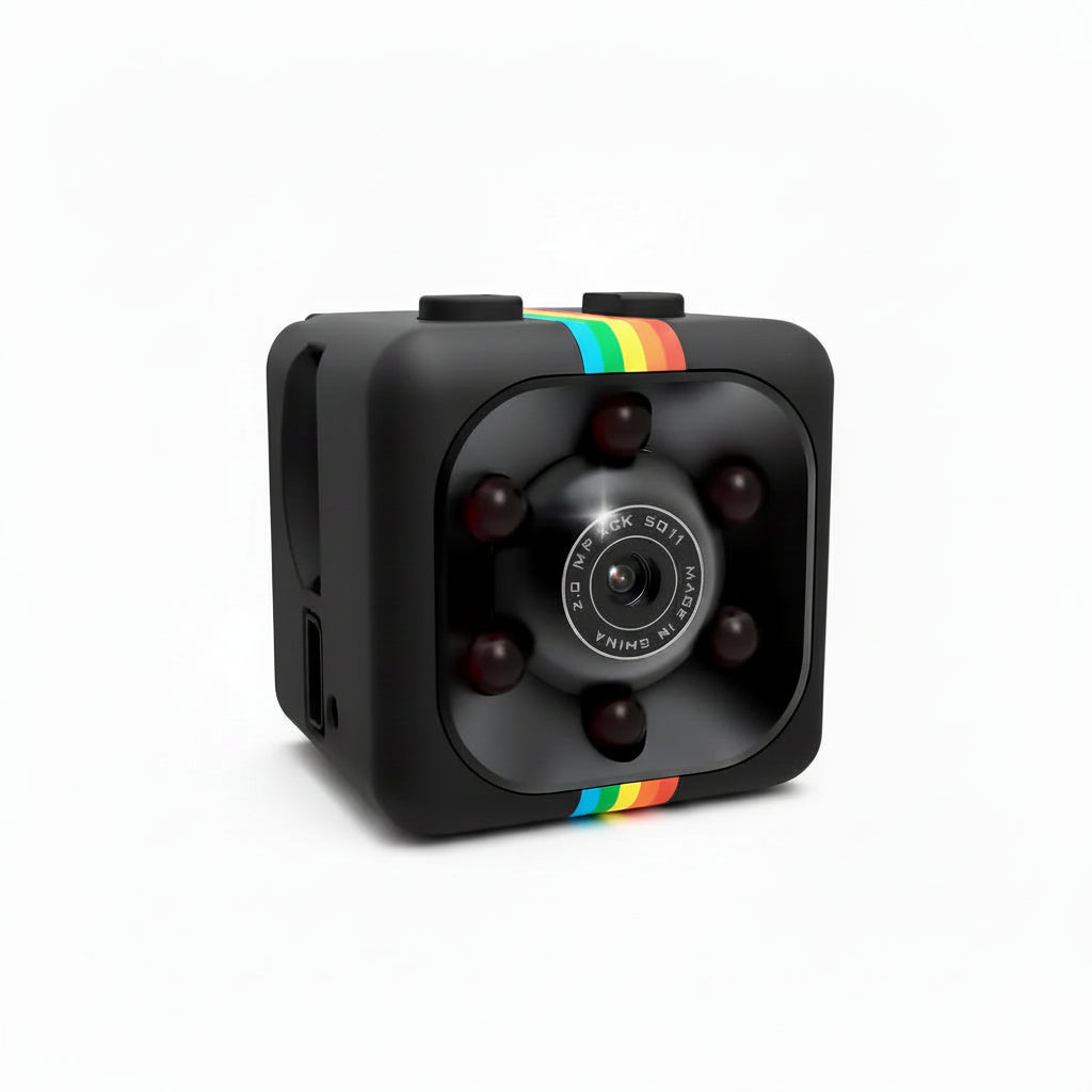 Mini Videocámara Full HD 1080p para Vlogs - Cámara Compacta Portátil, Grabación de Video y Fotos, Ideal para Viajes y Redes Sociales - Conecta Chava Shop