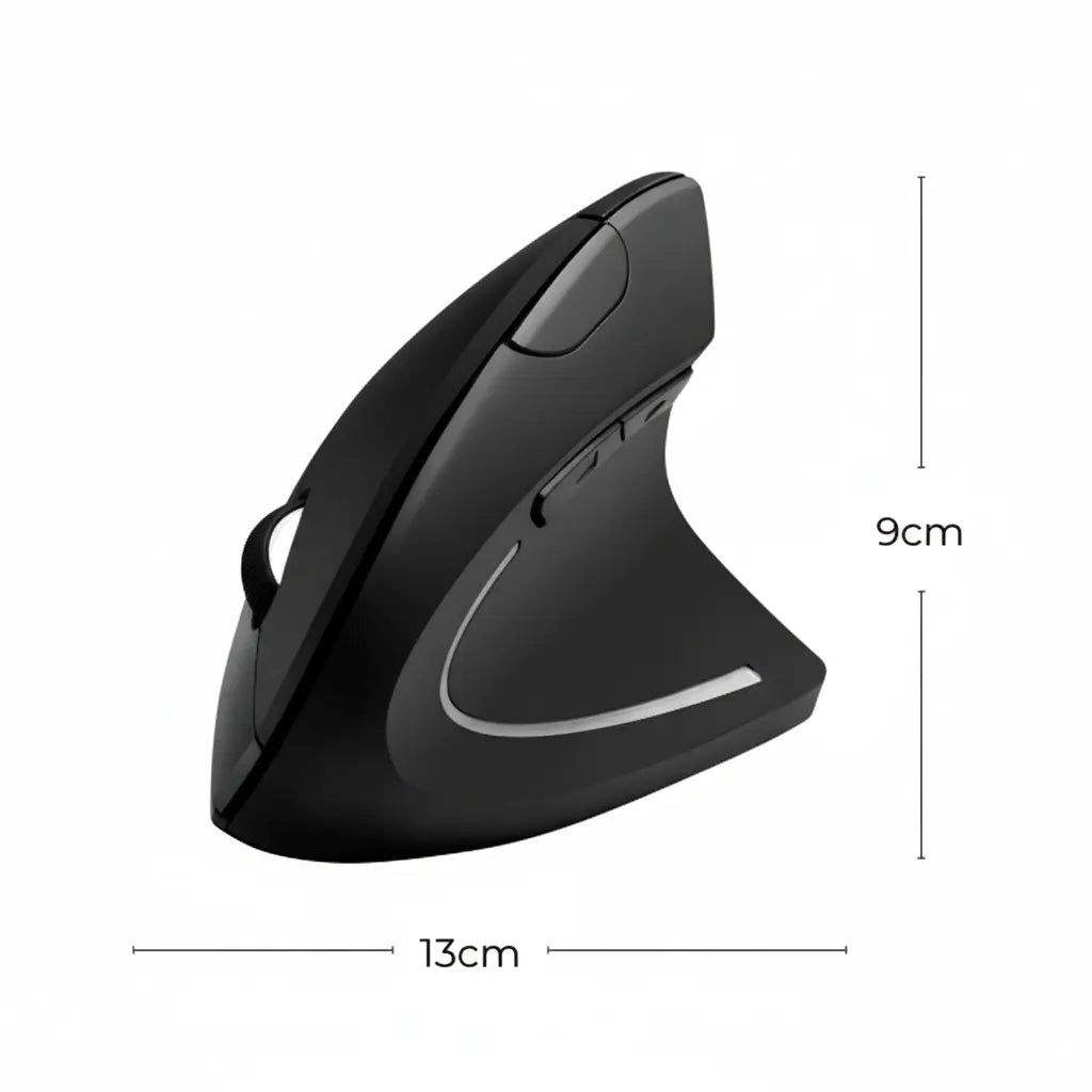 Mouse Ergonómico Inalámbrico de Alta Precisión - Diseño Vertical para Aliviar Tensión Pro 2026 - Conecta Chava Shop