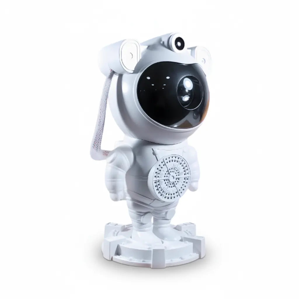 Proyector Estelar Galaxia Astronauta con Parlante Bluetooth - Luces Multicolor y Proyección 360°, Sonido Inmersivo para Recámara Pro 2026 - Conecta Chava Shop