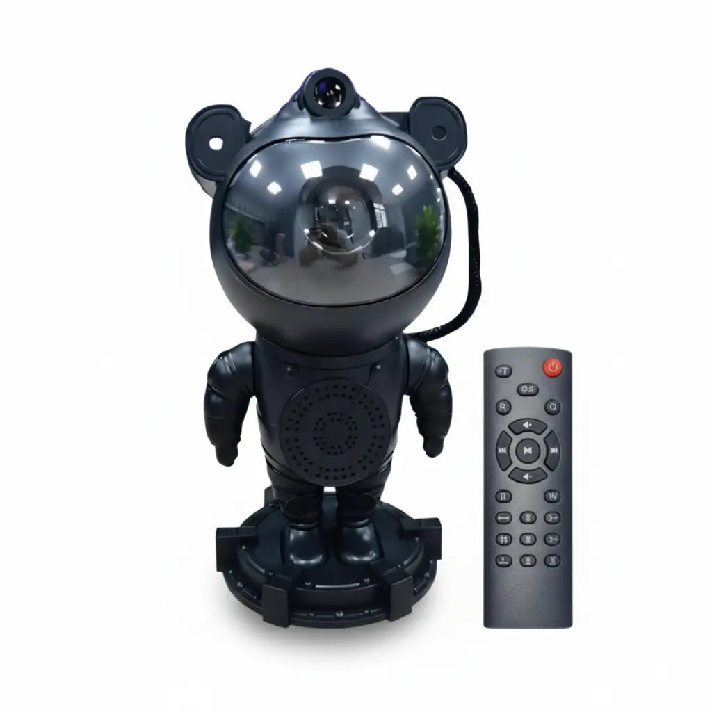 Proyector Estelar Galaxia Astronauta con Parlante Bluetooth - Luces Multicolor y Proyección 360°, Sonido Inmersivo para Recámara Pro 2026 - Conecta Chava Shop