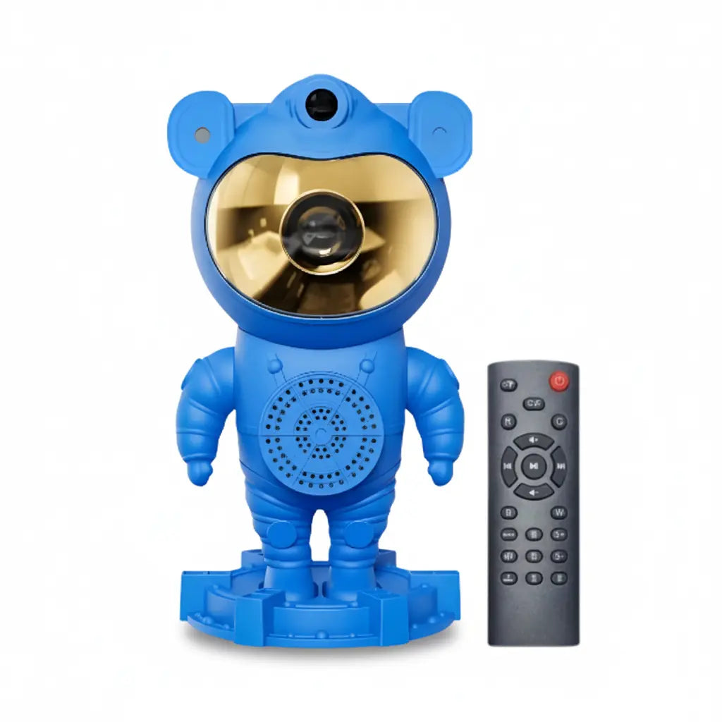 Proyector Estelar Galaxia Astronauta con Parlante Bluetooth - Luces Multicolor y Proyección 360°, Sonido Inmersivo para Recámara Pro 2026 - Conecta Chava Shop