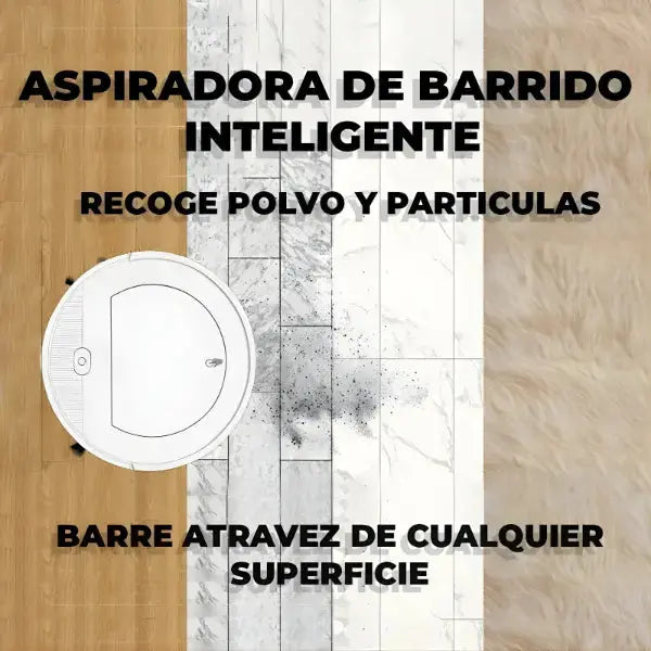 Robot Aspiradora Automática con Navegación Inteligente - Limpiador Robótico Recargable para Todo Tipo de Pisos Pro 2026 - Conecta Chava Shop