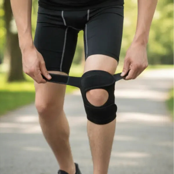 Rodilleras de Compresión para Ciclismo y MTB - Soporte Elástico con Ajuste Firme de Alto Desempeño 2026 - Conecta Chava Shop