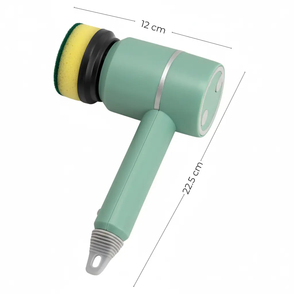 Cepillo de Limpieza Eléctrico Inalámbrico 5 en 1 - Lavador Recargable para Cocina y Baño con 5 Cabezales Intercambiables Pro 2026 - Conecta Chava Shop
