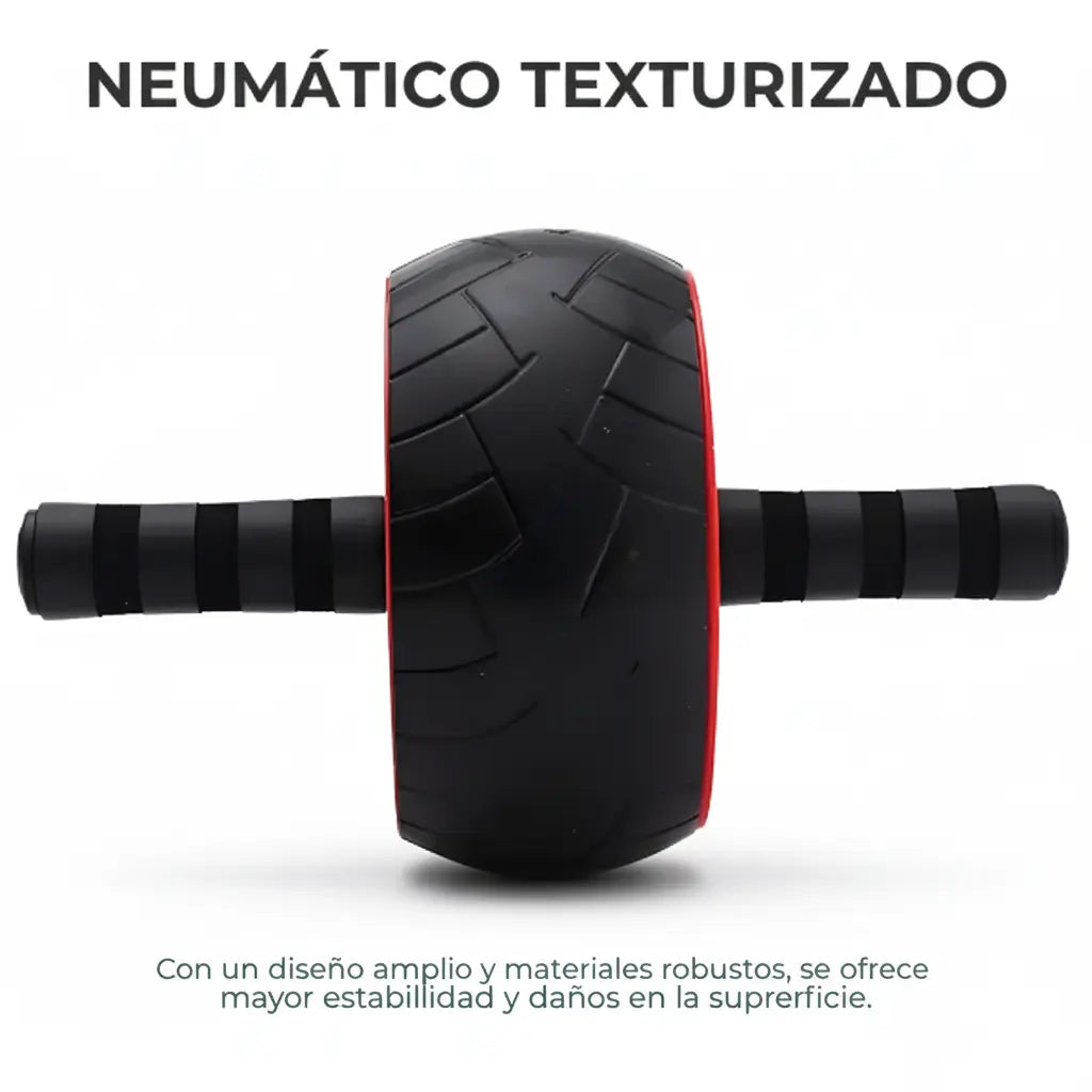 Rueda Abdominal Profesional de Alta Estabilidad - Rodillo para Core con Rodamientos Silenciosos Pro 2026 - Conecta Chava Shop