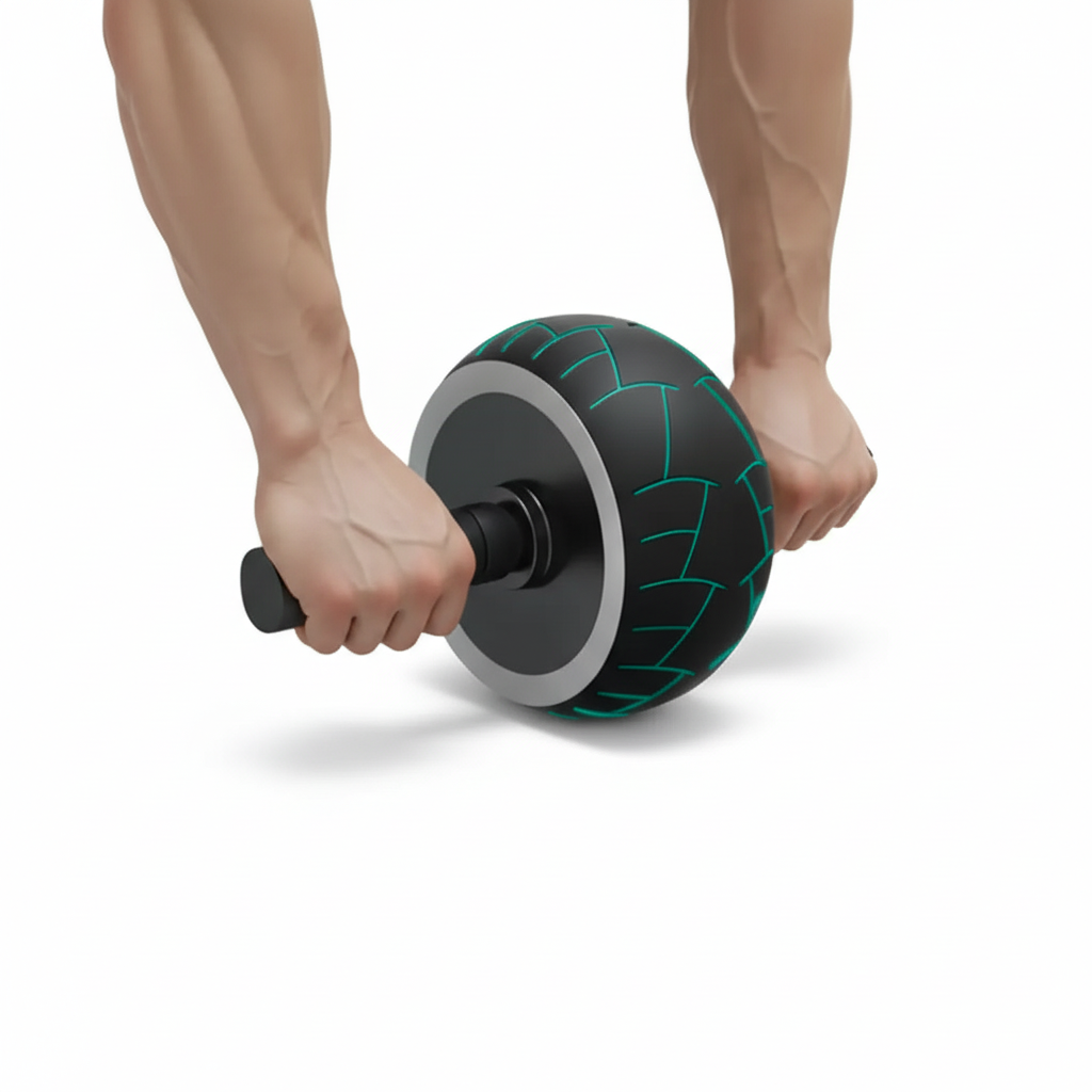 Rueda Abdominal Profesional de Alta Estabilidad - Rodillo para Core con Rodamientos Silenciosos Pro 2026 - Conecta Chava Shop