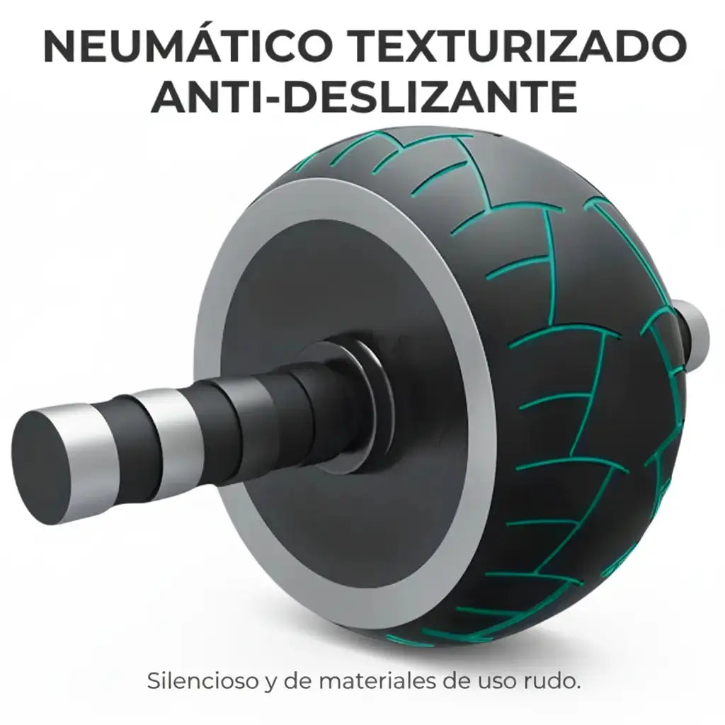 Rueda Abdominal Profesional de Alta Estabilidad - Rodillo para Core con Rodamientos Silenciosos Pro 2026 - Conecta Chava Shop