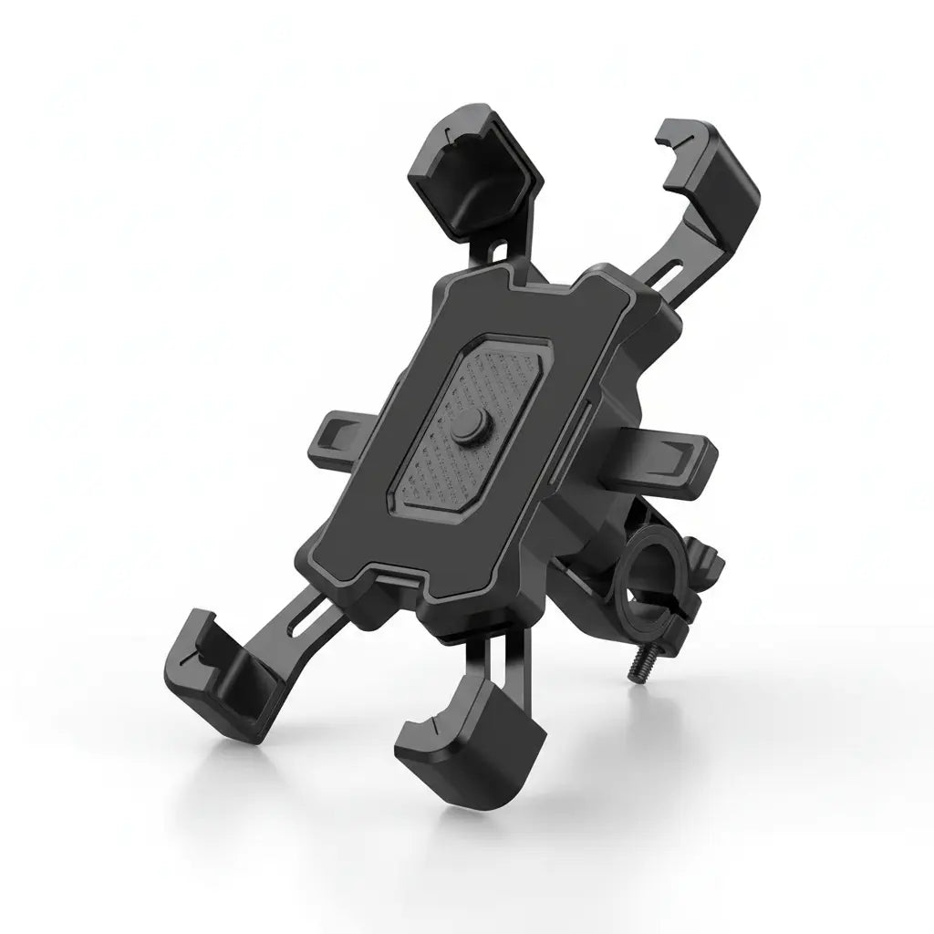 Soporte para Teléfono Bici y Moto Antideslizante - Sujeción de Alta Seguridad con Rotación 360° Pro 2026 - Conecta Chava Shop