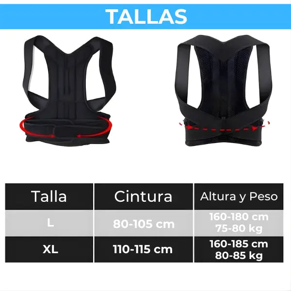 Soporte Lumbar Ajustable de Alta Compresión - Cinturón de Estabilización Unisex Pro 2026 - Conecta Chava Shop
