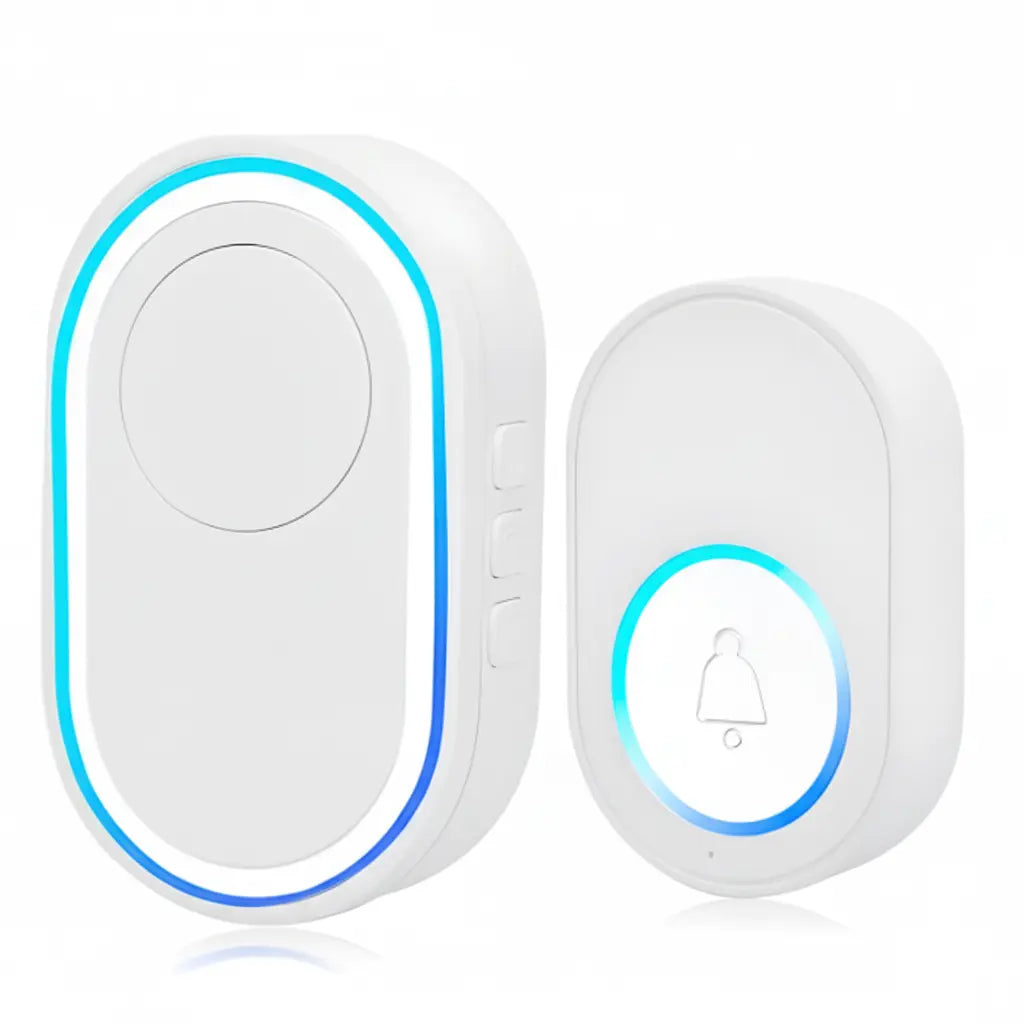 Timbre Inalámbrico con Luces RGB y 39 Melodías - Timbre Digital de Largo Alcance con Botón Resistente al Agua IP44 Pro 2026 - Conecta Chava Shop
