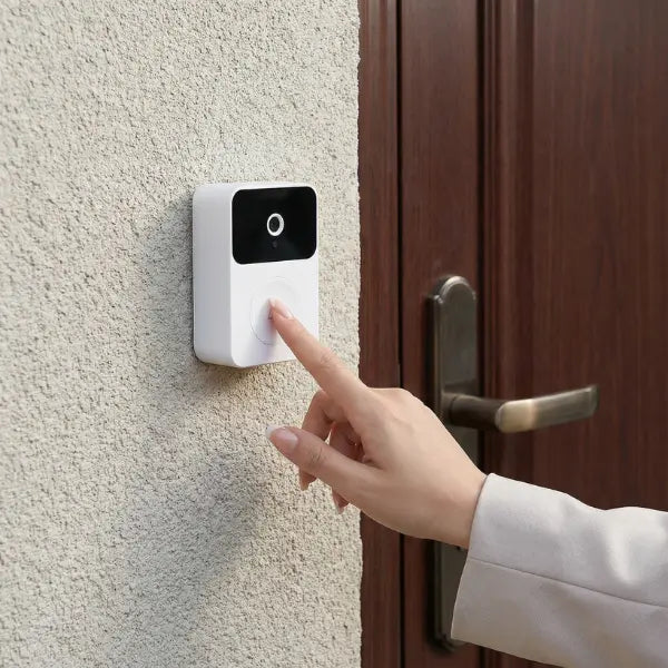 Timbre WiFi con Cámara y Visión Nocturna - Video Portero Inteligente con Detección de Movimiento Pro 2026 - Conecta Chava Shop