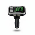 Transmisor Bluetooth FM con Pantalla Gigante Digital - Reproductor MP3 para Auto, Manos Libres y Doble Carga USB, Calidad Pro 2026 - Conecta Chava Shop