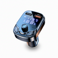 Transmisor Bluetooth 5.0 para Auto con Reproductor MP3 - Adaptador de Radio FM con Doble Puerto USB Pro 2026 - Conecta Chava Shop