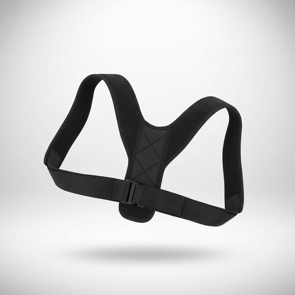 Soporte de Espalda Ergonómico y Ajustable - Corrector de Postura con Diseño Discreto Unisex para Oficina y Home Office Pro 2026 - Conecta Chava Shop