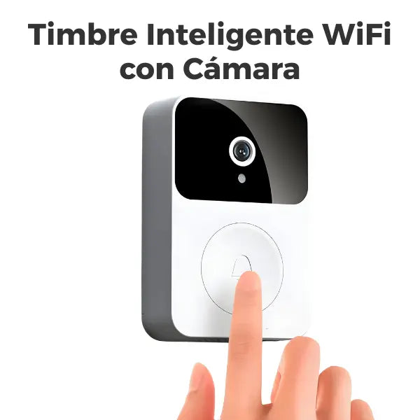Timbre WiFi con Cámara y Visión Nocturna - Video Portero Inteligente con Detección de Movimiento Pro 2026 - Conecta Chava Shop